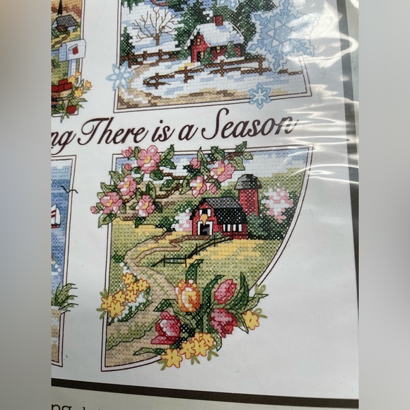 New Dimensions To Everything There is a Season Cross Stitch Kit - Picture 5 of 9